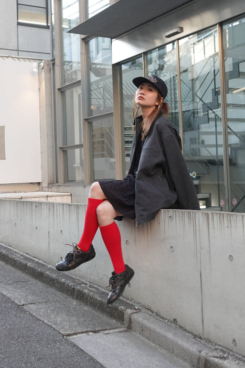 バイカラールーズブルゾン